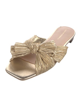 Loeffler Randall Bow Accents Slides