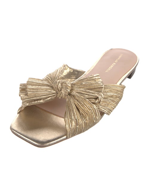 Loeffler Randall Bow Accents Slides