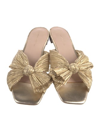 Loeffler Randall Bow Accents Slides