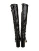 Loeffler Randall Leather Animal Print Boots