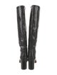 Loeffler Randall Embossed Leather Animal Print Boots