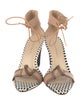 Loeffler Randall Leather Printed Sandals