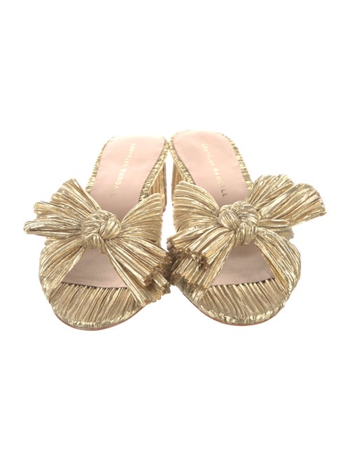 Loeffler Randall Bow Accents Slides