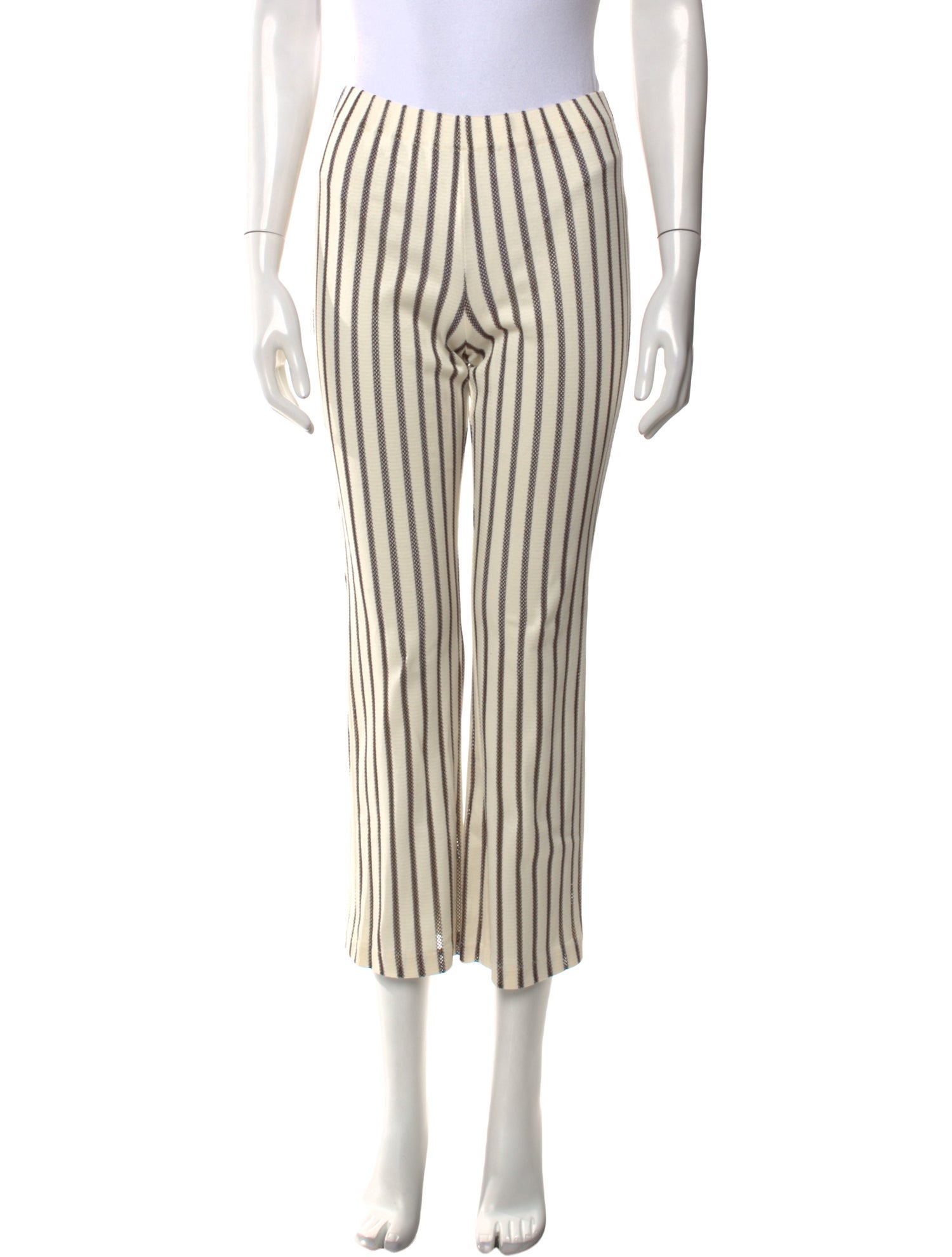 Loeffler Randall Striped Wide Leg Pants w/ Tags