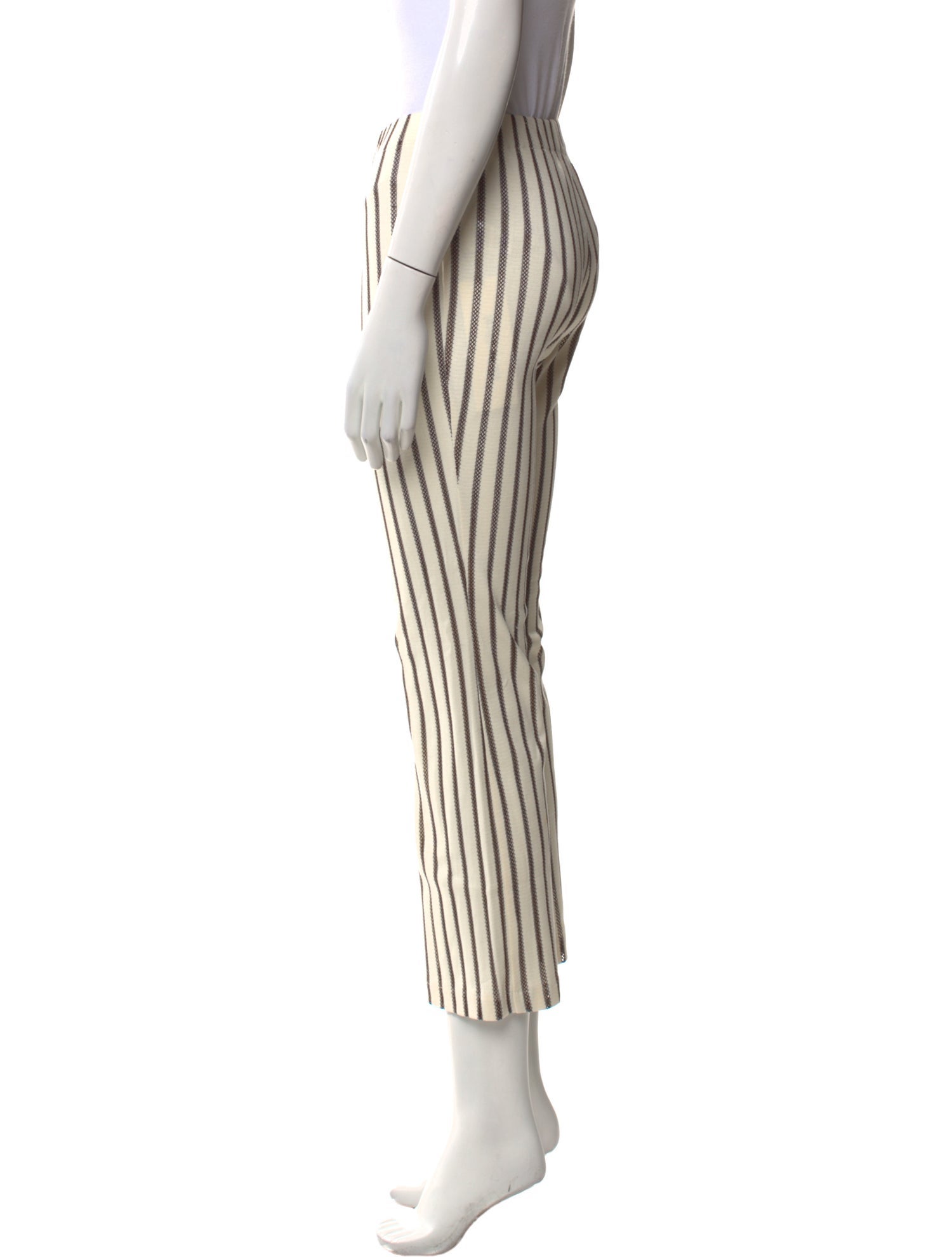 Loeffler Randall Striped Wide Leg Pants w/ Tags