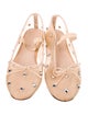 Loeffler Randall Mesh Crystal Embellishments Ballet Flats