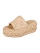Loeffler Randall Raffia Braided Accents Espadrilles