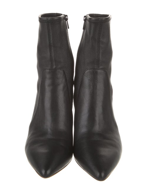 Loeffler Randall Leather Sock Boots