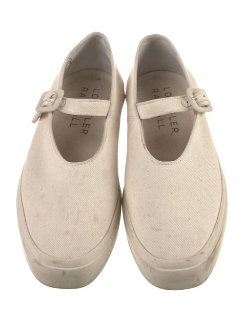 Loeffler Randall Canvas Mary Jane Flats