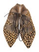 Loeffler Randall Ponyhair Animal Print Ballet Flats