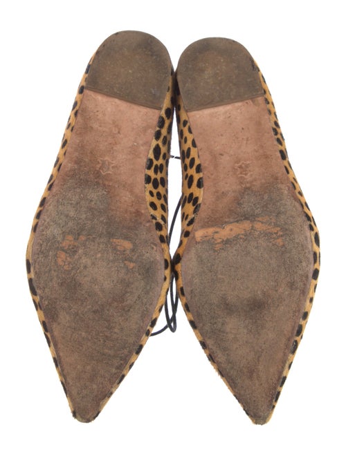 Loeffler Randall Ponyhair Animal Print Ballet Flats