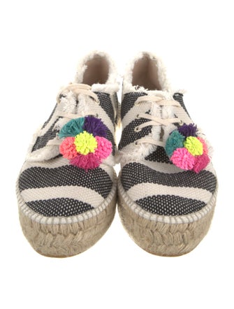 Loeffler Randall Canvas Printed Espadrille Sneakers