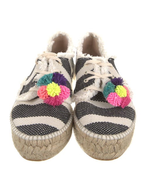 Loeffler Randall Canvas Printed Espadrille Sneakers