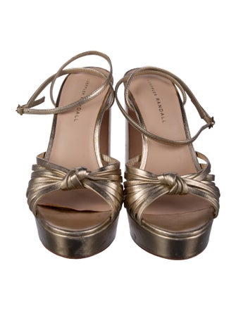 Loeffler Randall Leather Slingback Pumps