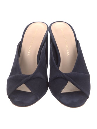 Loeffler Randall Suede Slides