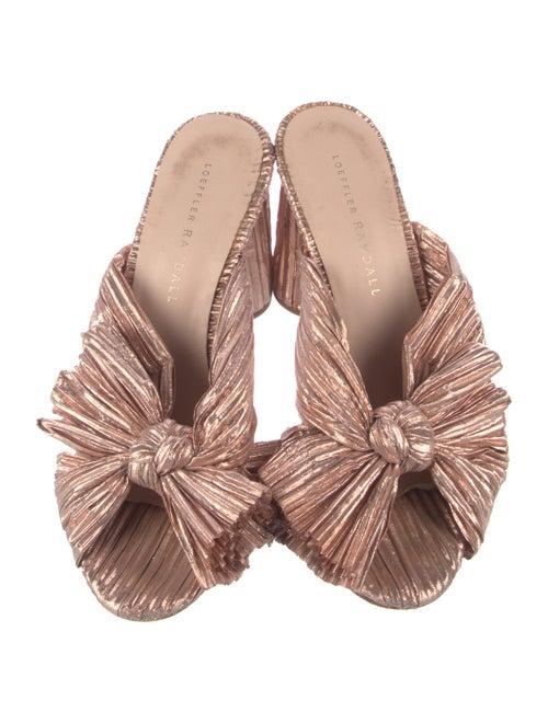Loeffler Randall Pleated Accents Slides