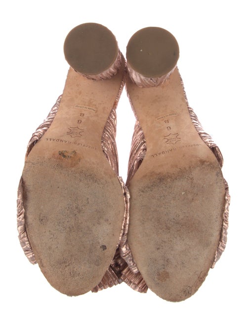 Loeffler Randall Pleated Accents Slides