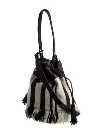 Loeffler Randall Canvas Bucket Bag