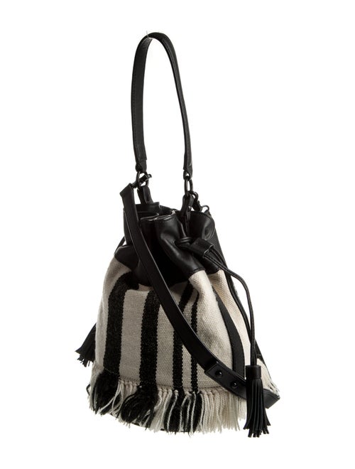 Loeffler Randall Canvas Bucket Bag