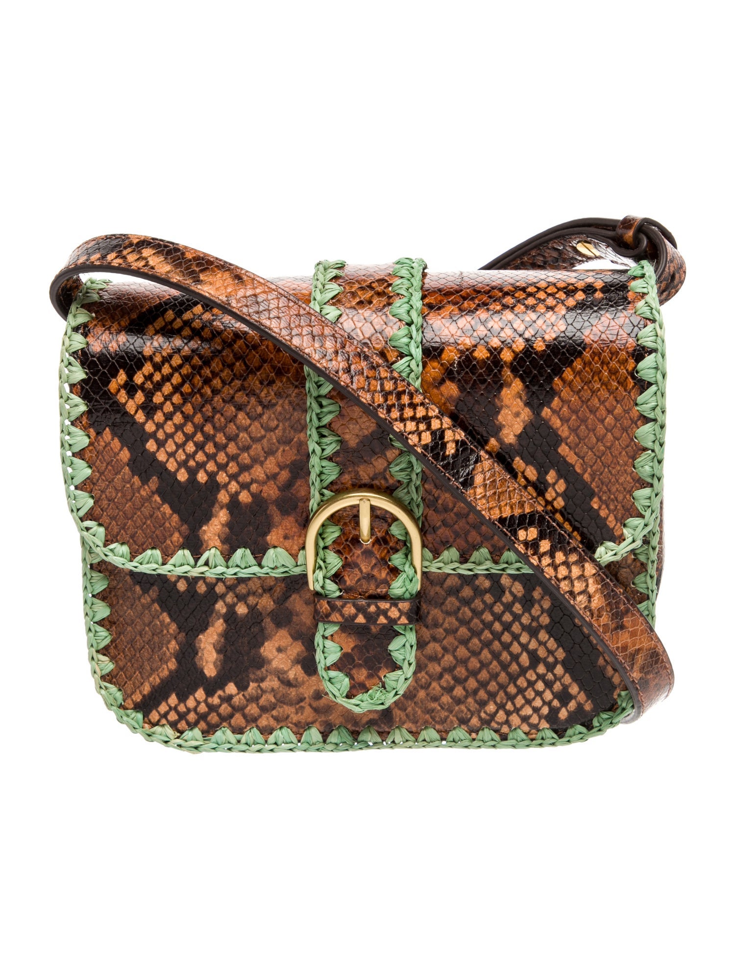 Loeffler Randall Leather Crossbody Bag