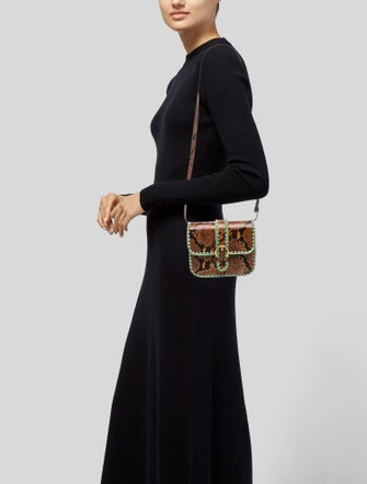 Loeffler Randall Leather Crossbody Bag