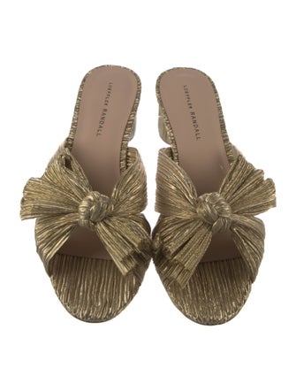 Loeffler Randall Bow Accents Slides