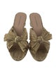 Loeffler Randall Bow Accents Slides