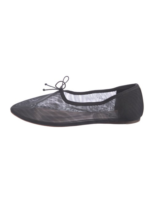 Loeffler Randall Mesh Printed Ballet Flats