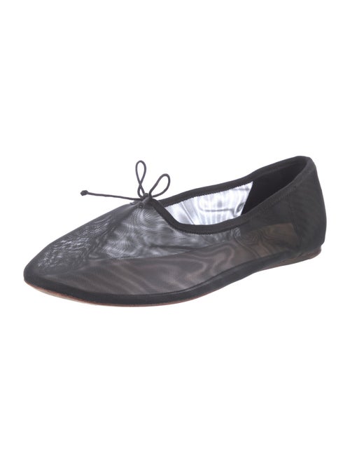 Loeffler Randall Mesh Printed Ballet Flats
