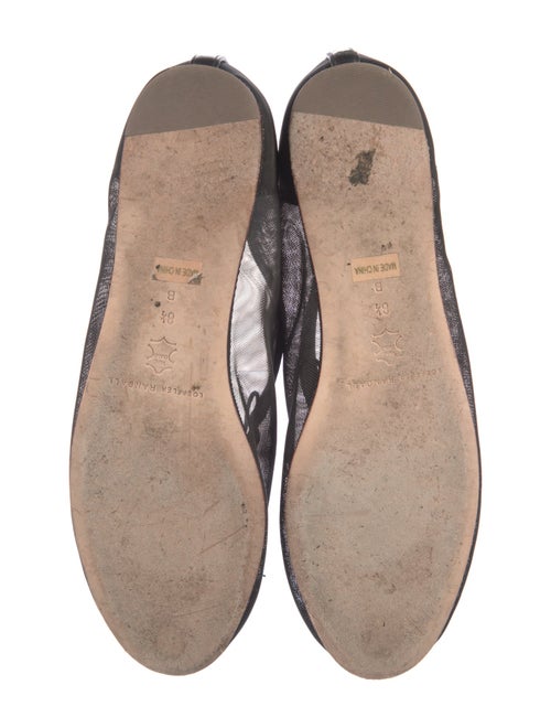 Loeffler Randall Mesh Printed Ballet Flats