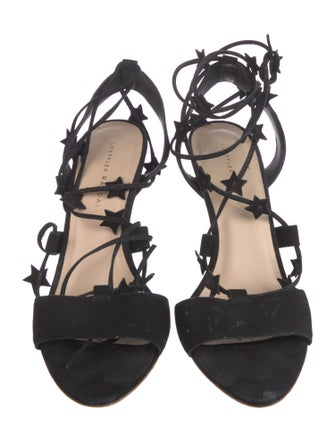 Loeffler Randall Suede Gladiator Sandals