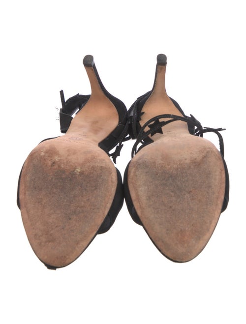 Loeffler Randall Suede Gladiator Sandals