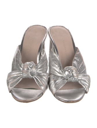 Loeffler Randall Leather Slides