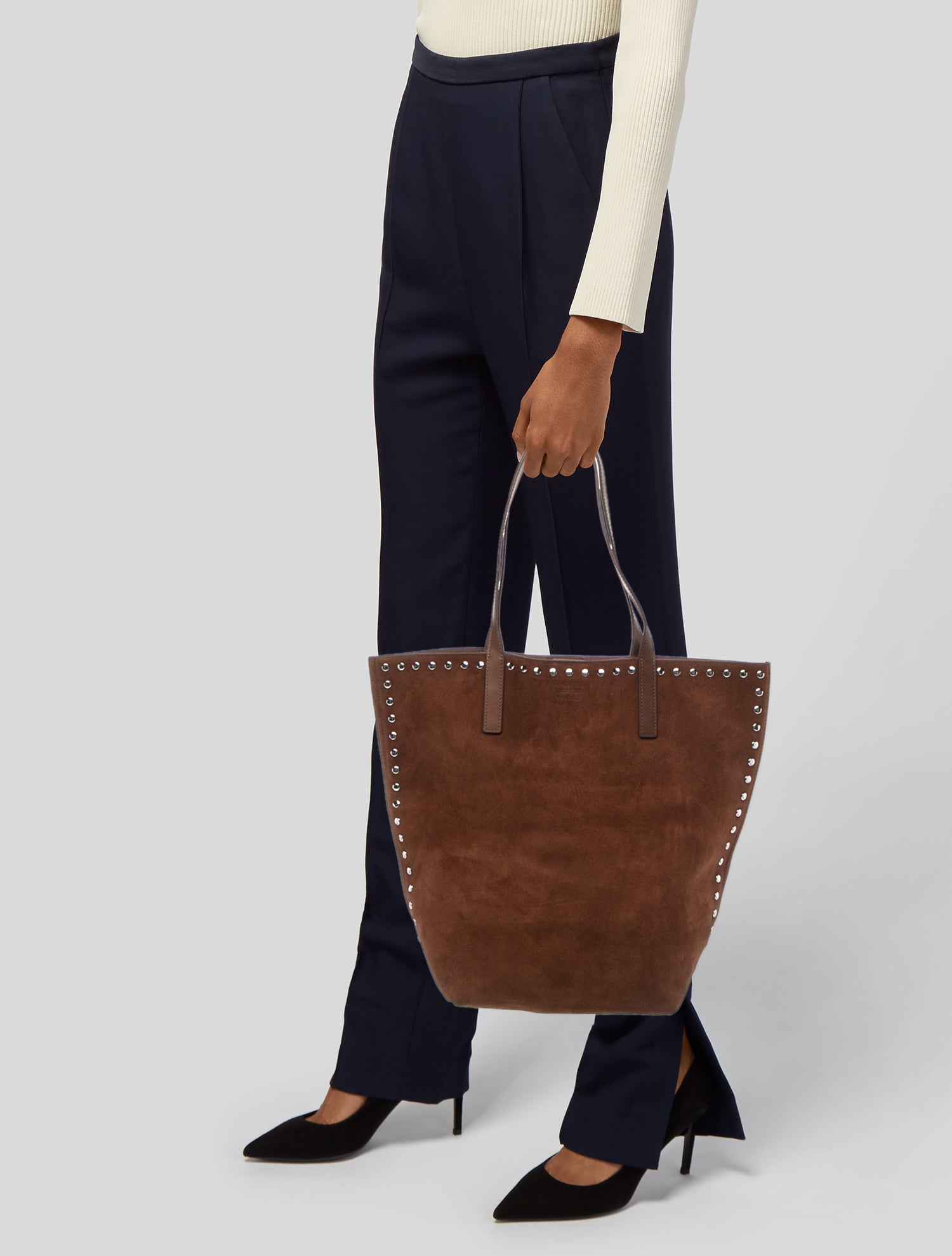 Loeffler Randall Suede Tote