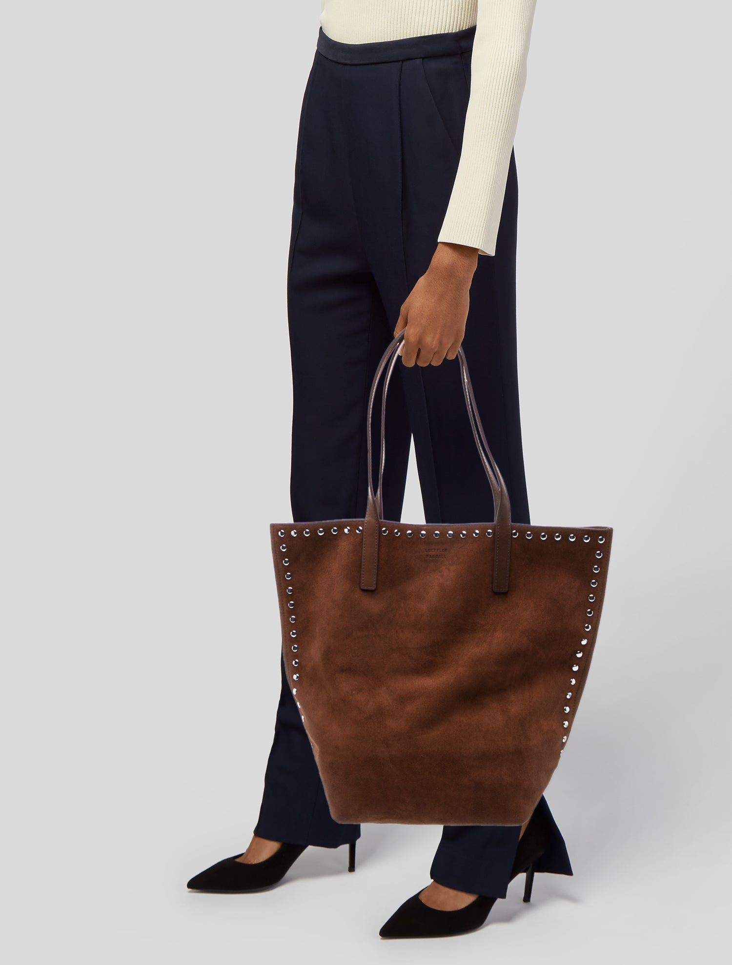 Loeffler Randall Suede Tote