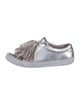 Loeffler Randall Leather Tassel Accents Sneakers