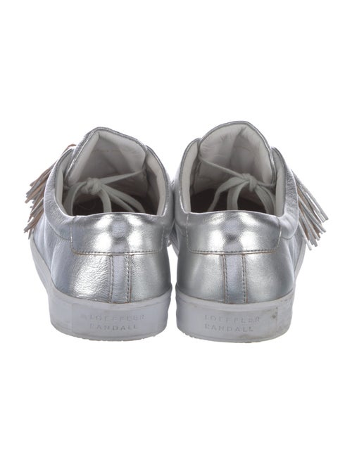 Loeffler Randall Leather Tassel Accents Sneakers