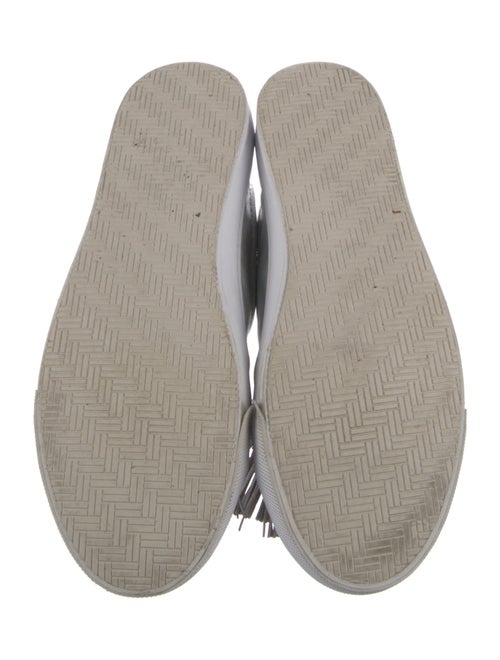 Loeffler Randall Leather Tassel Accents Sneakers