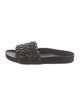 Loeffler Randall Leather Braided Accents Slides