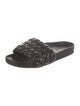 Loeffler Randall Leather Braided Accents Slides