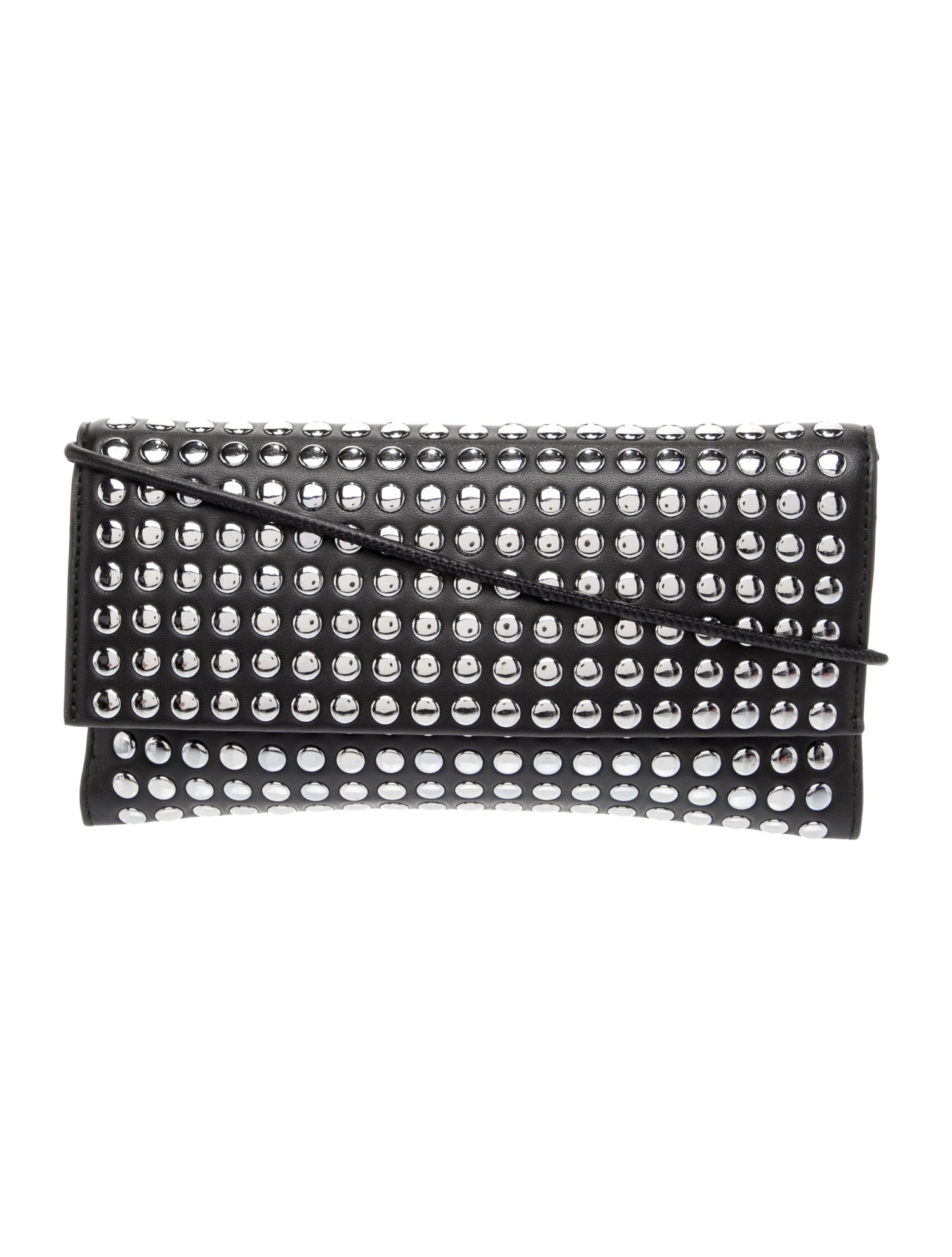 Loeffler Randall Leather Clutch w/ Tags