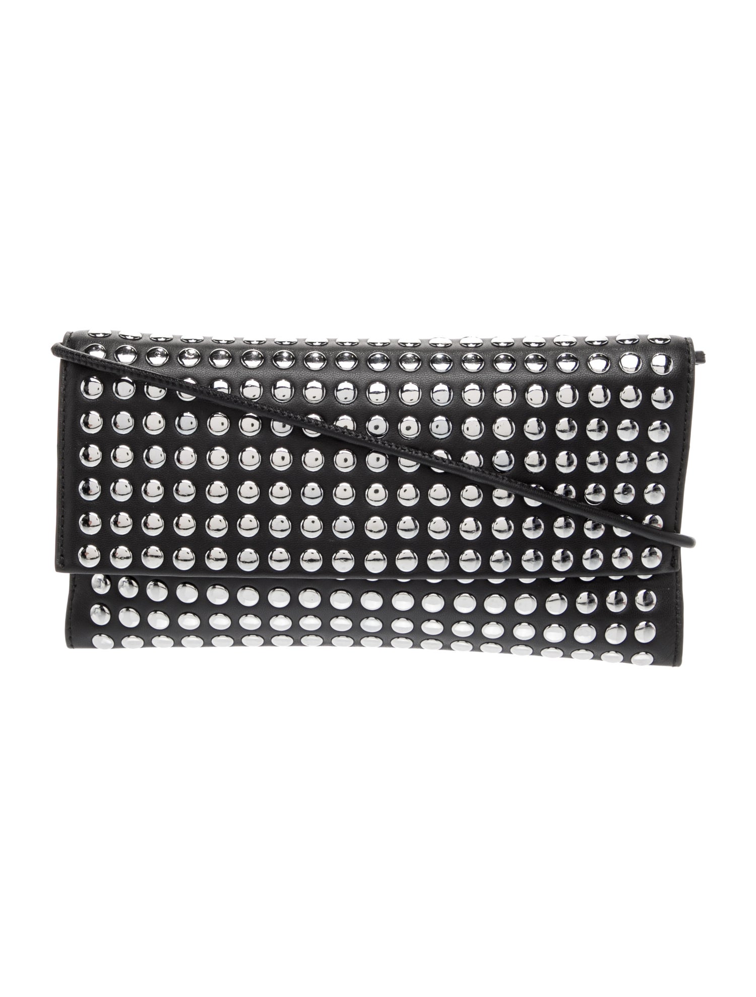 Loeffler Randall Leather Clutch w/ Tags