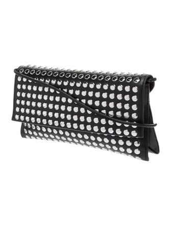 Loeffler Randall Leather Clutch