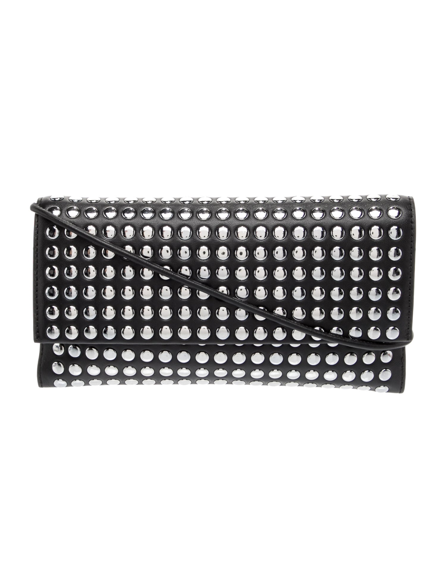 Loeffler Randall Leather Clutch w/ Tags