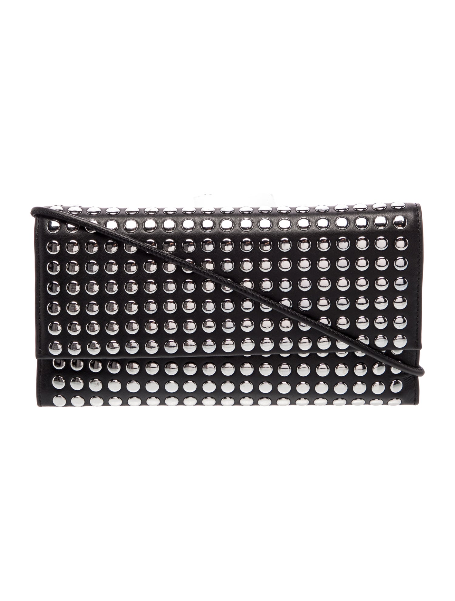 Loeffler Randall Leather Clutch w/ Tags