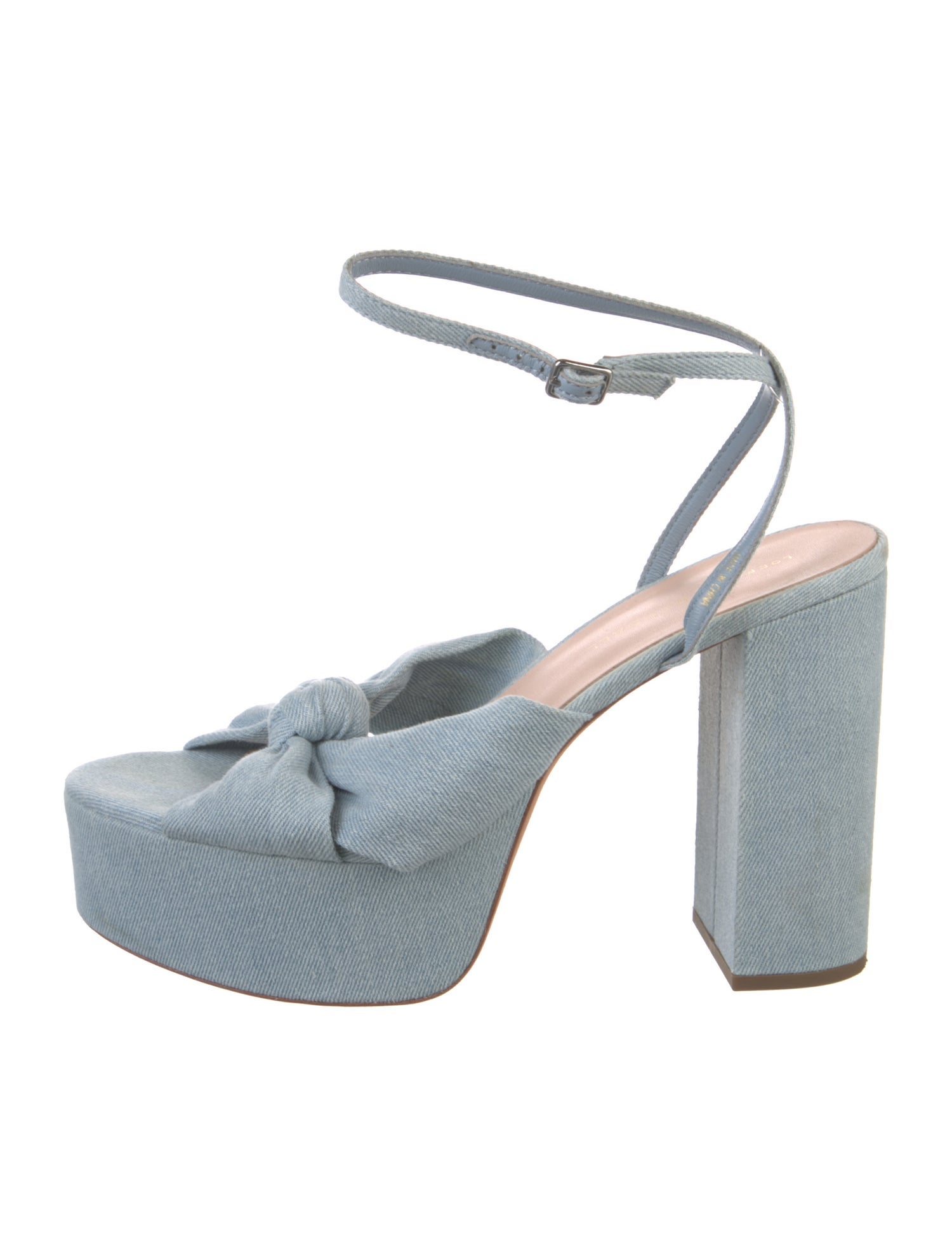 Loeffler Randall Denim Sandals