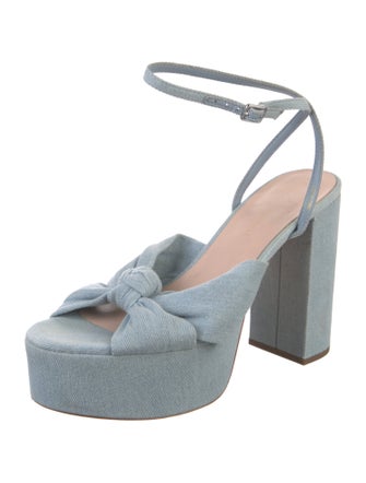 Loeffler Randall Denim Sandals