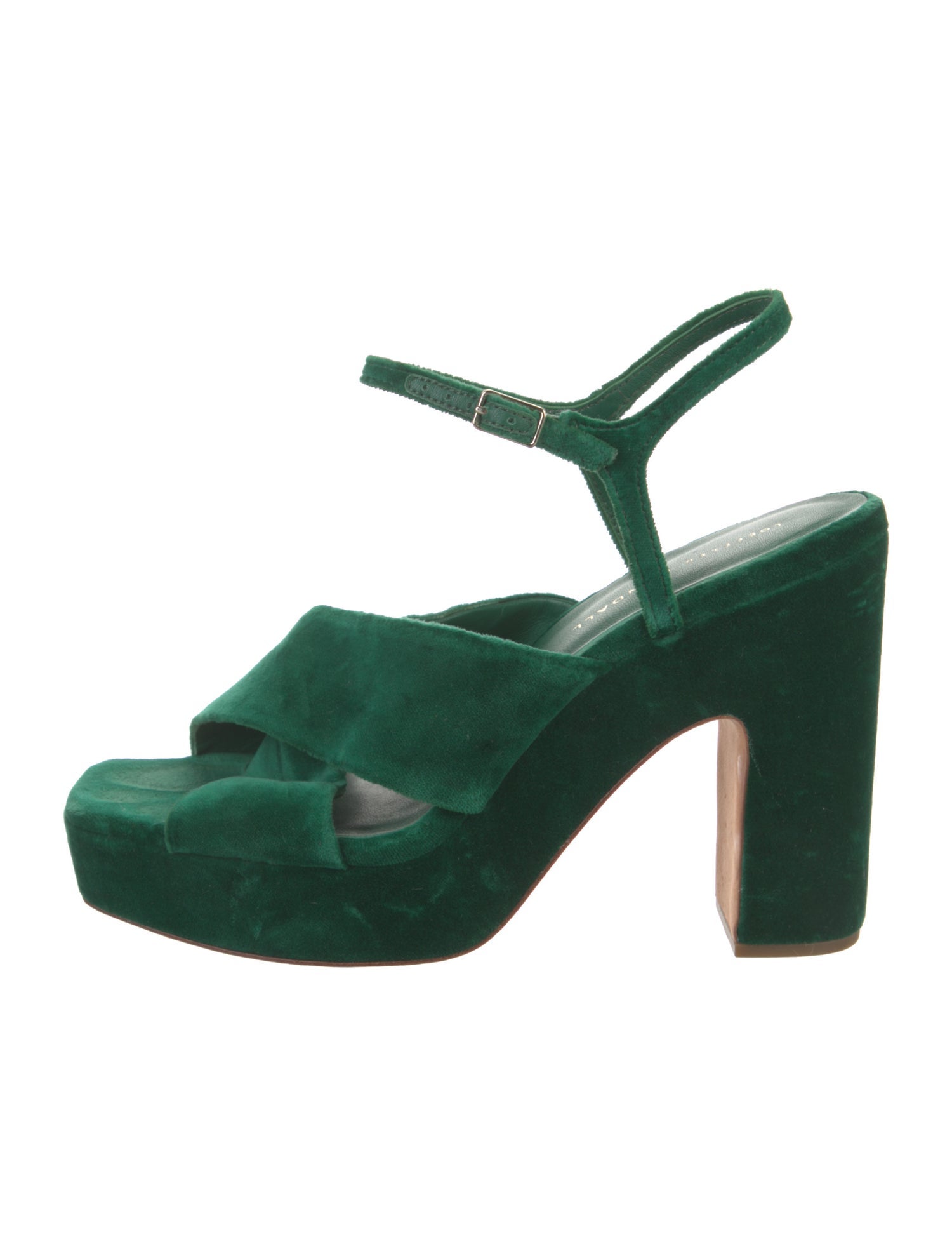 Loeffler Randall Velvet Slingback Sandals