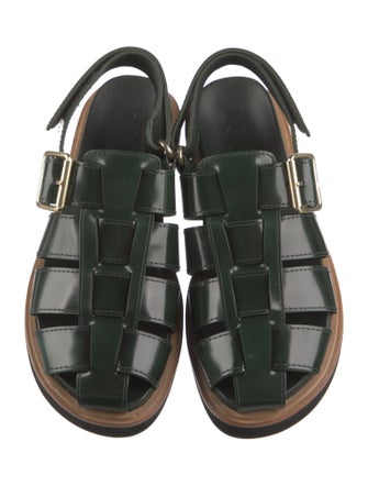 Loeffler Randall Leather Slingback Flats