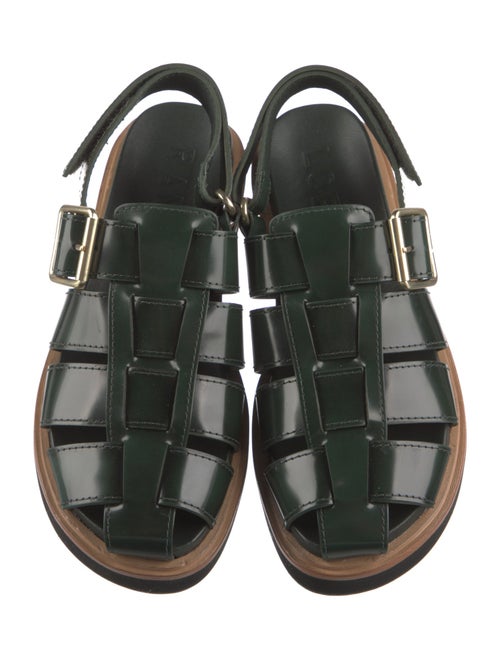 Loeffler Randall Leather Slingback Flats